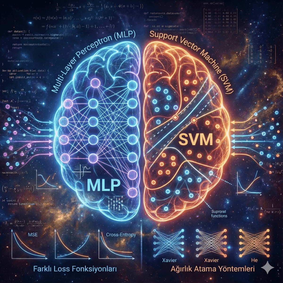 MLP ve SVM Algoritma Karşılaştırması